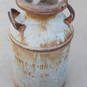 Rusty Vintage Farm Milk Can