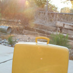 Sunshine Yellow Suitcase
